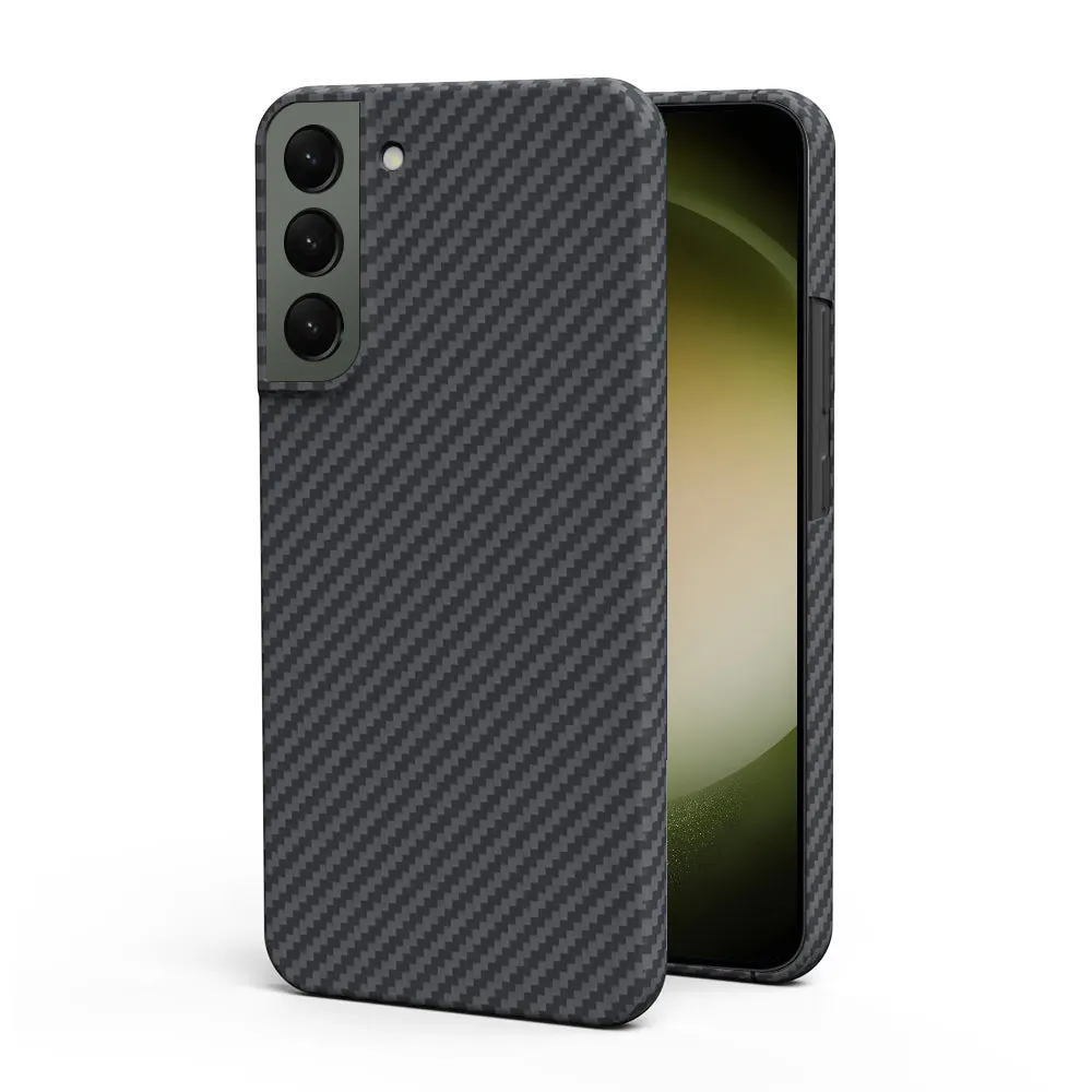 Premium Carbon Fiber Phone Case for Galaxy S22 /S22 Plus /S22 Ultra /S23 /S23 Plus /S23 Ultra