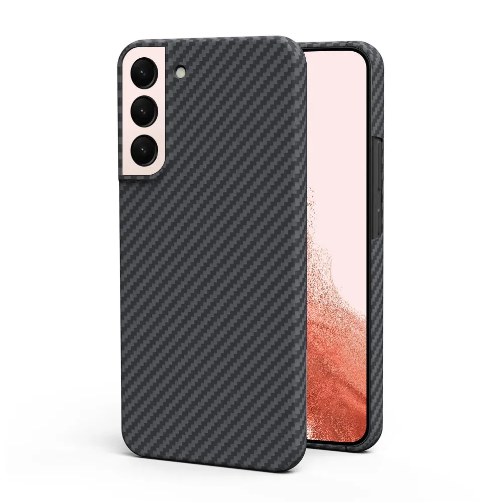 Premium Carbon Fiber Phone Case for Galaxy S22 /S22 Plus /S22 Ultra /S23 /S23 Plus /S23 Ultra