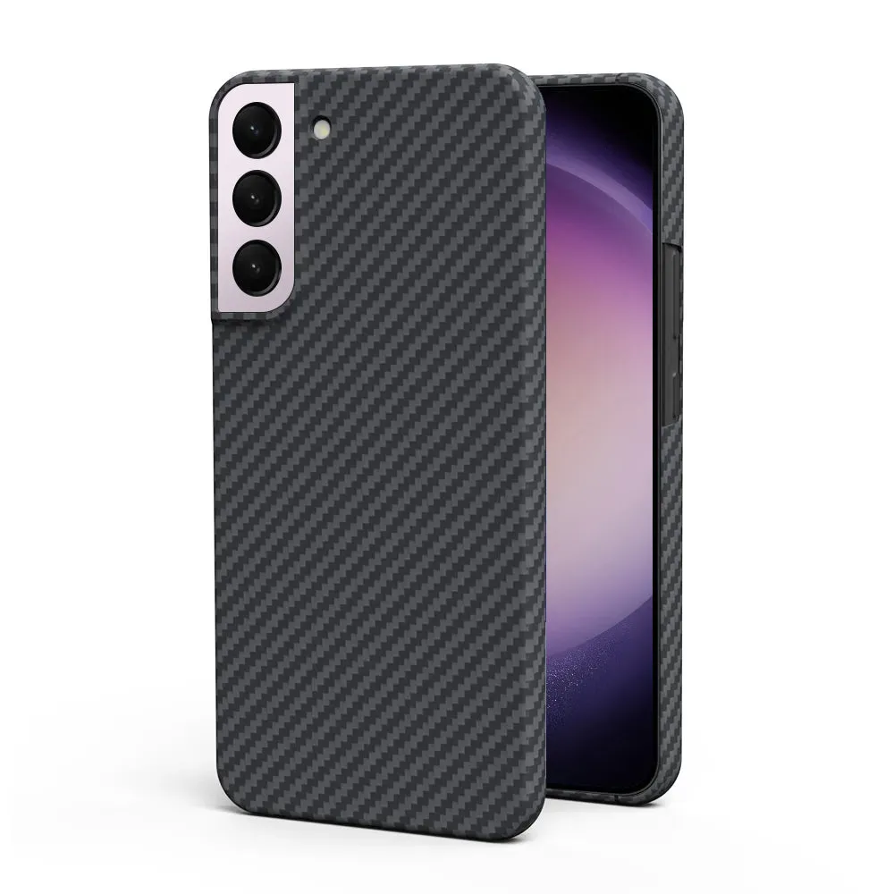 Premium Carbon Fiber Phone Case for Galaxy S22 /S22 Plus /S22 Ultra /S23 /S23 Plus /S23 Ultra