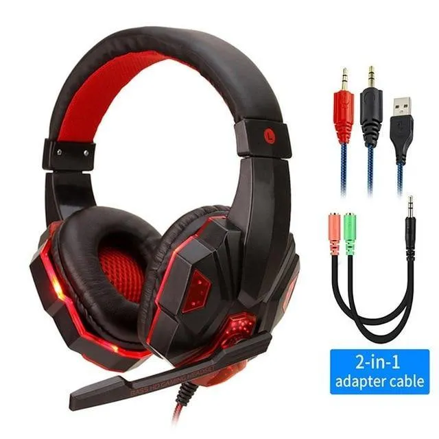 Professional Led Light Gamer Headset