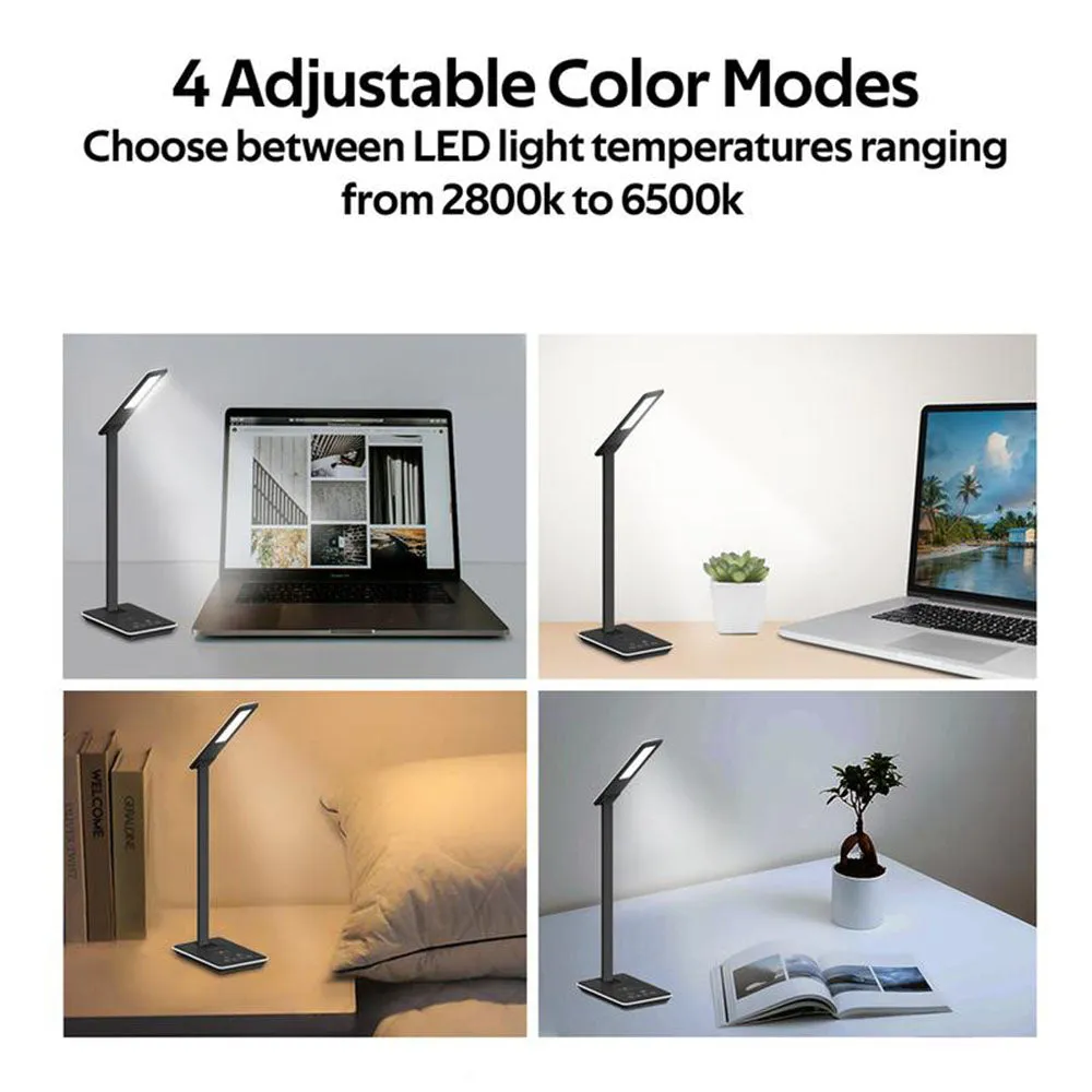 Promate AuraLight - Wireless Charging LED DeskLamp