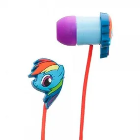 Rainbow Dash Rubber Ear Bud Headphones