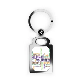 Rectangle Photo Keyring - Fundraiser Options