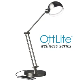 Refine LED Desk Lamp - Brushed Nickel