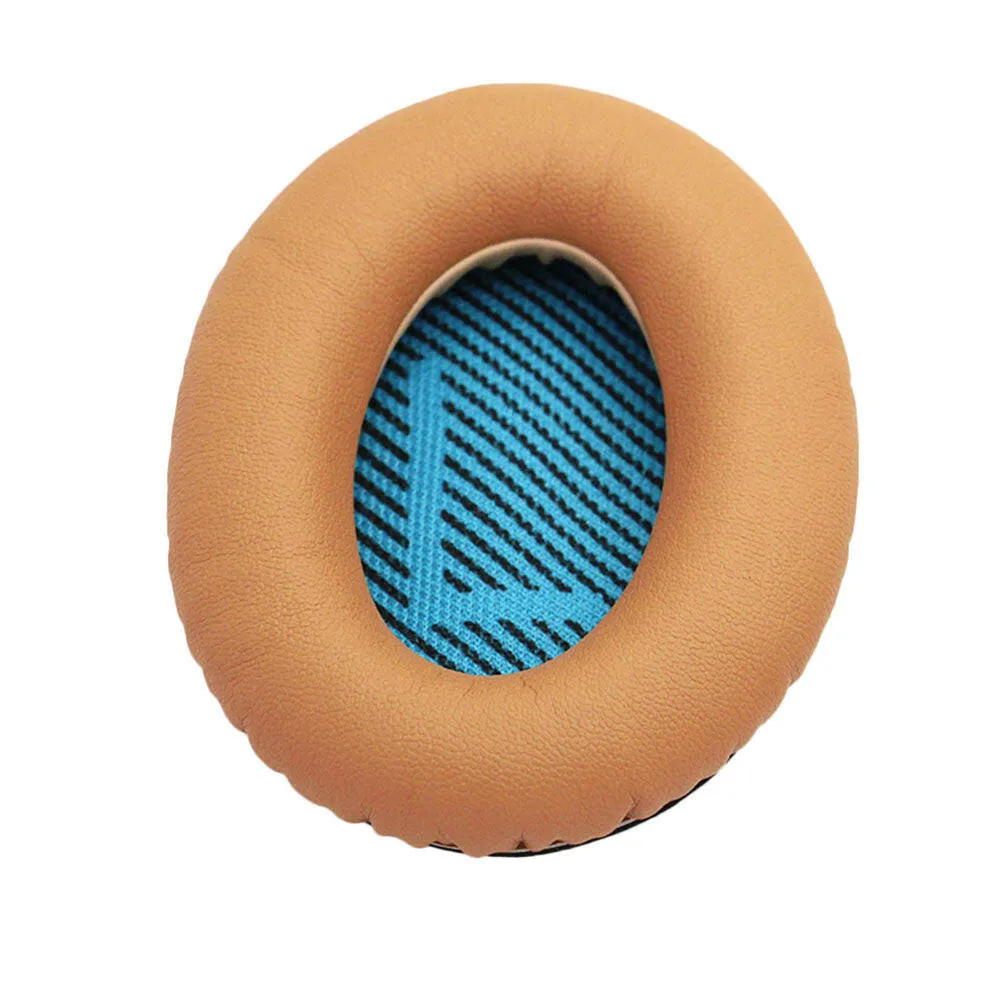 Replacement Ear Pads Ear Cushions for Bose QC2 QC15 AE2 AE2I QC25 Over Ear Headphones Earmuff Cushion Protein Material,1 Pair