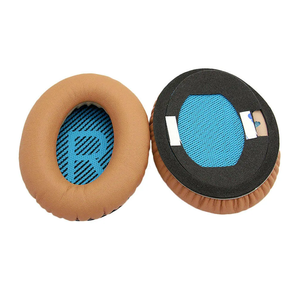 Replacement Ear Pads Ear Cushions for Bose QC2 QC15 AE2 AE2I QC25 Over Ear Headphones Earmuff Cushion Protein Material,1 Pair