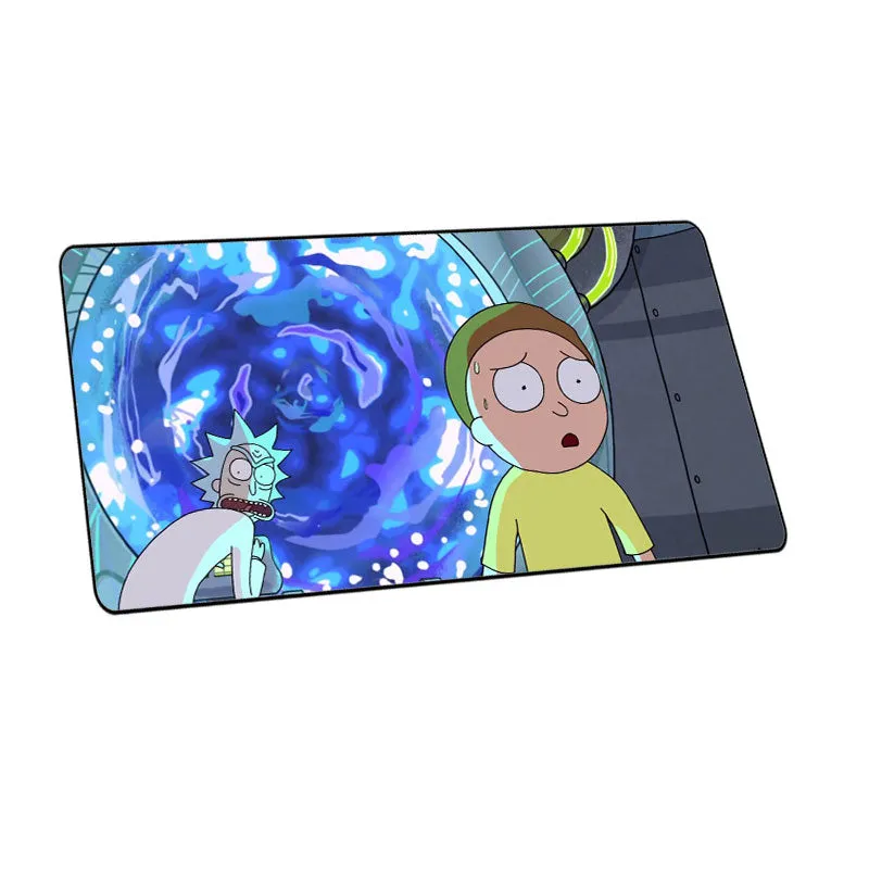 Rick and Morty Anime  Gamer Mouse Pad