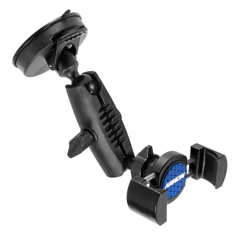 RoadVise® Phone Holder with Sticky Suction Mount and Shaft