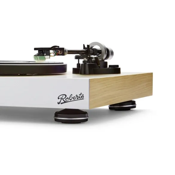 Roberts Stylus Luxe Direct Drive Turntable and Ruark R410 Integrated Music System Walnut HiFi Package