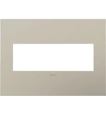 Satin Nickel, 4-Gang Wall Plate