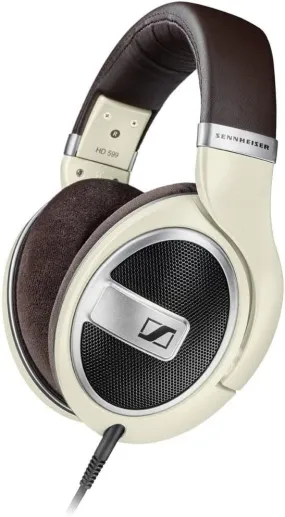 Sennheiser HD 599 Around-Ear Open Back Headphones - Ivory