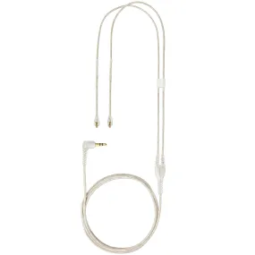 Shure EAC64CL Replacement Earphone Cable for SE Series, 64", Clear