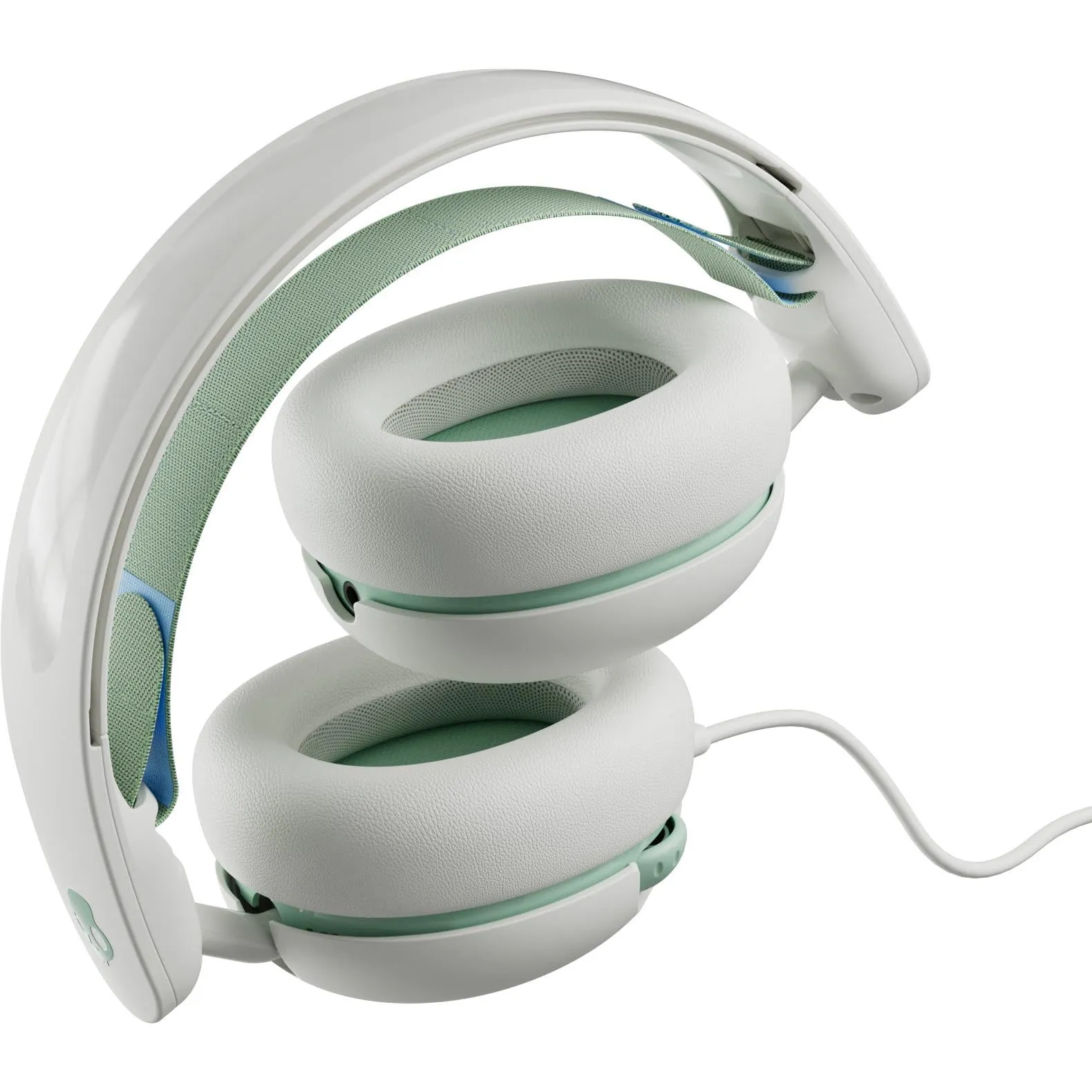 Skullcandy Grom Kids Wired Over-Ear Headphones (Bone Seafoam)