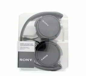 Sony High Quality Sound Stereo Headphones - Black - MDR-ZX110/BC