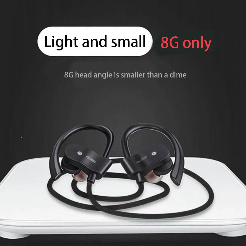 Sports Wireless 5.0 Bluetooth Headset Running Stereo Music Mini Dual-in Earplugs Universal Earphones Headphones