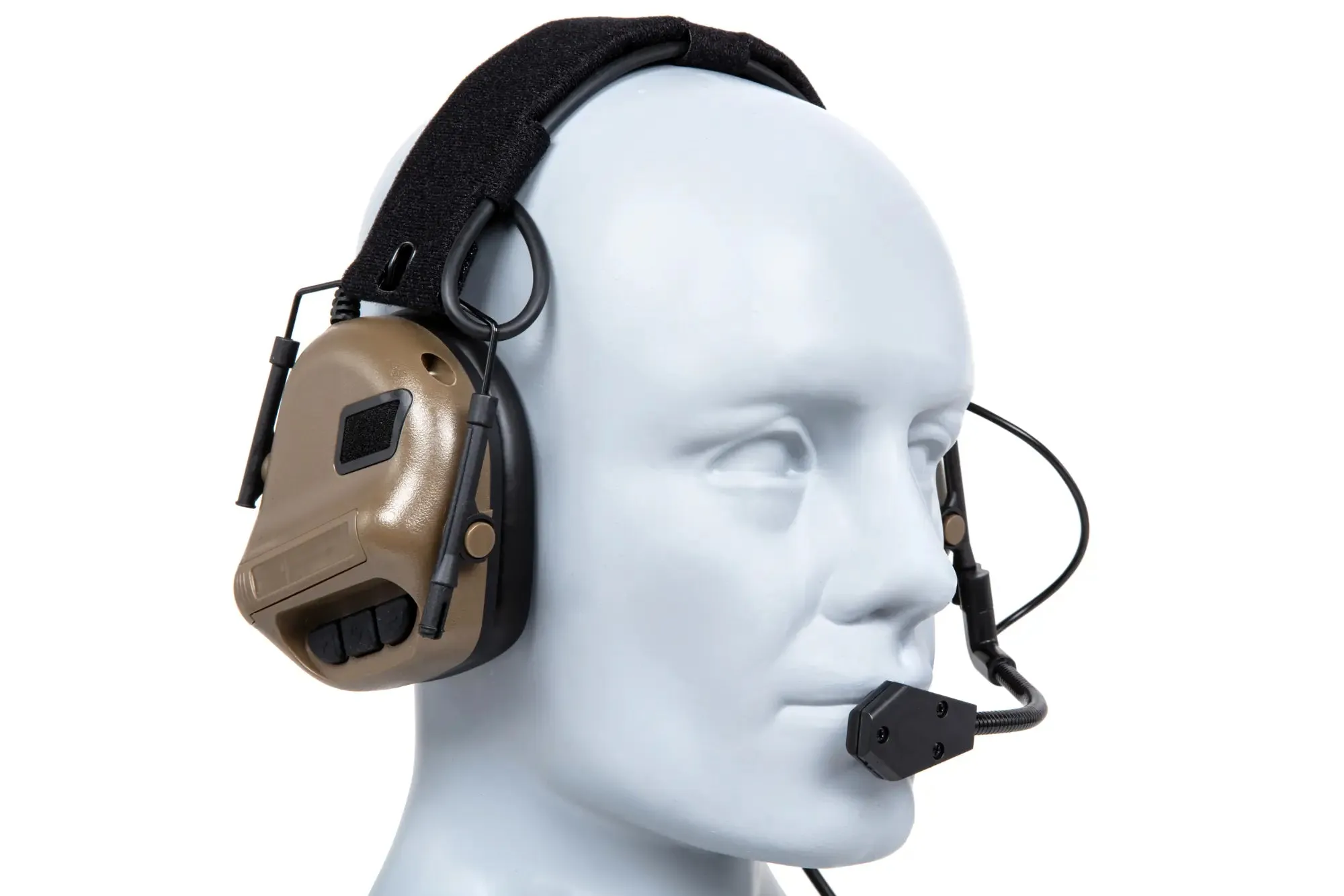 Tactical Gen. 5 Wosport HD-19 Tan headphones