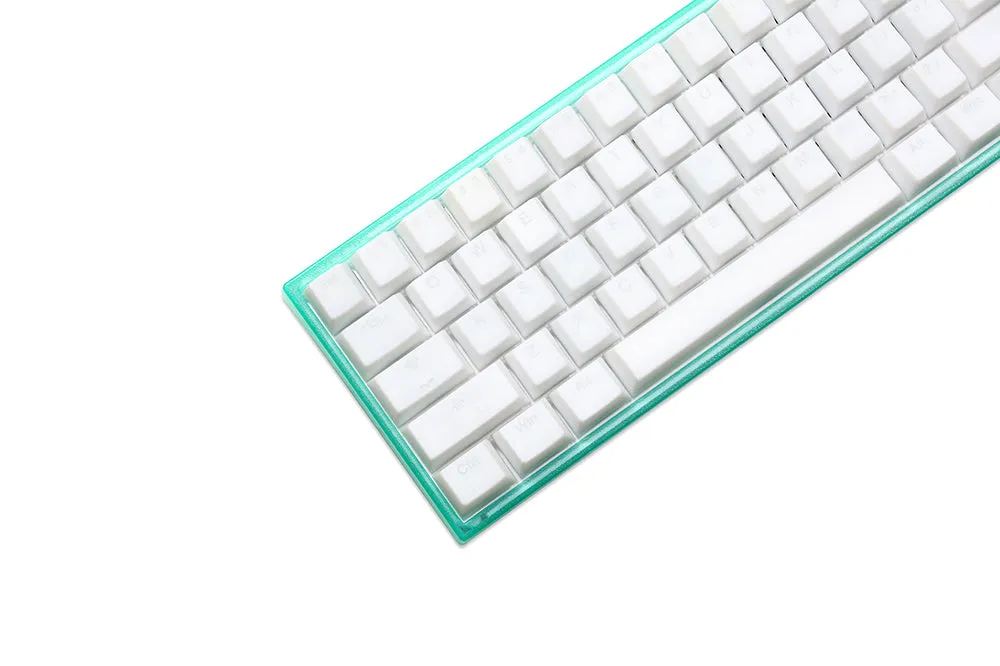 Taihao Cubic Profile Nana De Coco Translucent Backlit Doubleshot keycaps for diy gaming mechanical keyboard oem profile Forested