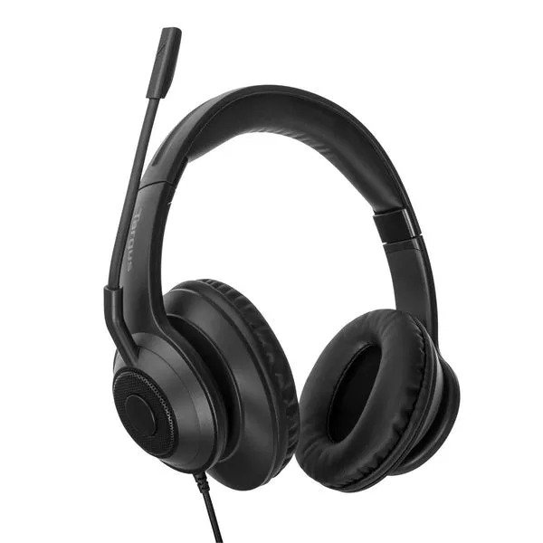 Targus Aeh102gl - Headset - On-Ear - Convertible - Wired - Usb-A - Noise Isolating - Black