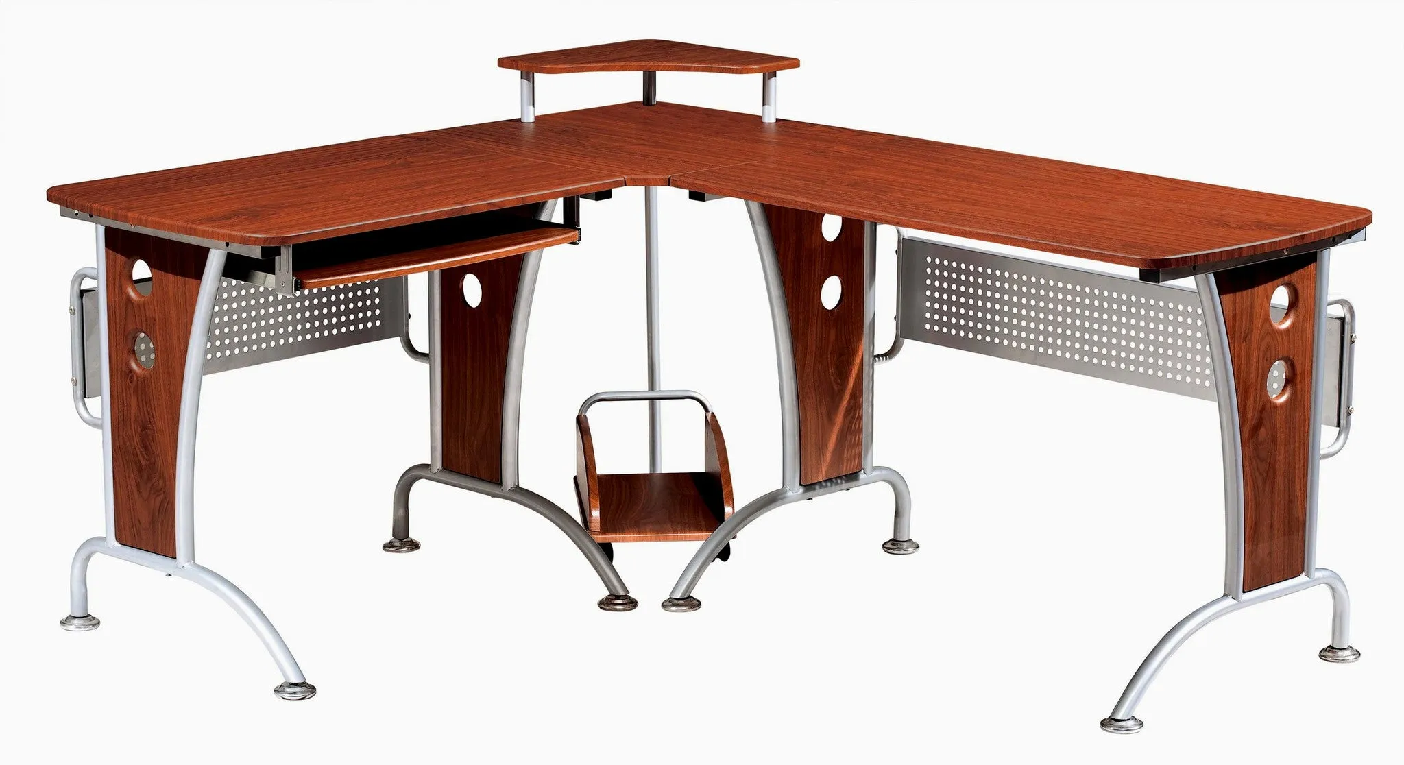 Techni Mobili Amazing L-shaped Computer Desk