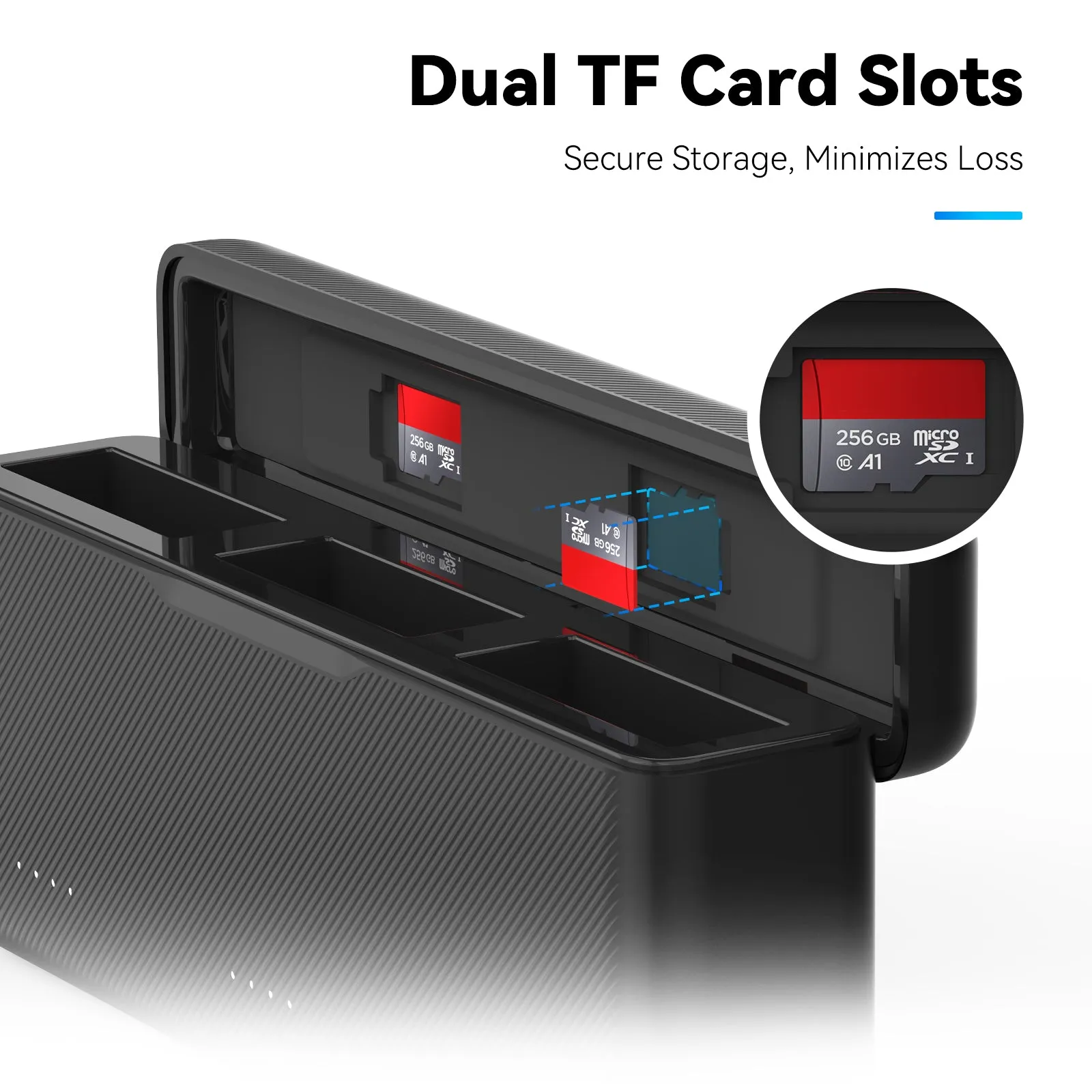 Telesin charging box for DJI Action4/3/5pro