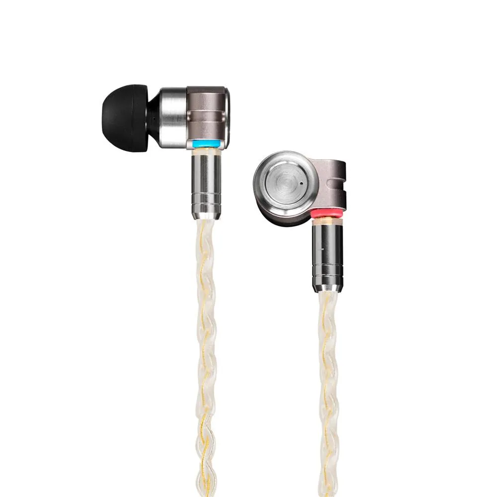 TinHiFi T3 1 Knowles BA 1 PU PEK Dynamic Hybrid Driver In Ear Earphone