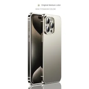 Titanium Steel Phone Case for iPhone