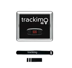 Trackimo 4G GPS Tracker Wi-Fi Bluetooth with Drone attachment kit and 1 year LTE data plan