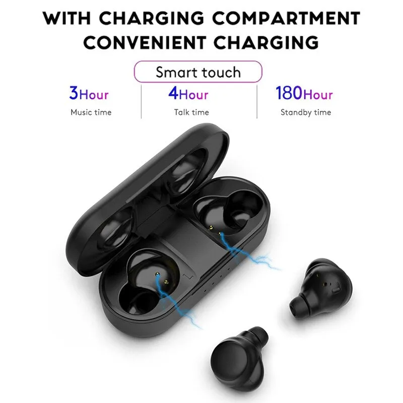 TWS touch Bluetooth 5.0 sports stereo headphones hands-free earphone noise reduction for AirBuds wireless headset Samsung millet