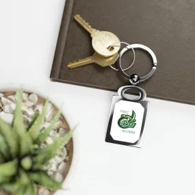 UNCC ALUMNI Rectangle Photo Keyring