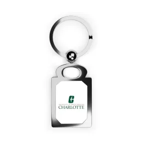 UNCC Rectangle Photo Keyring