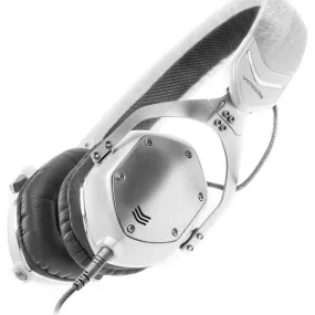 V-MODA - XS Wired On-Ear Headphones - White Silver