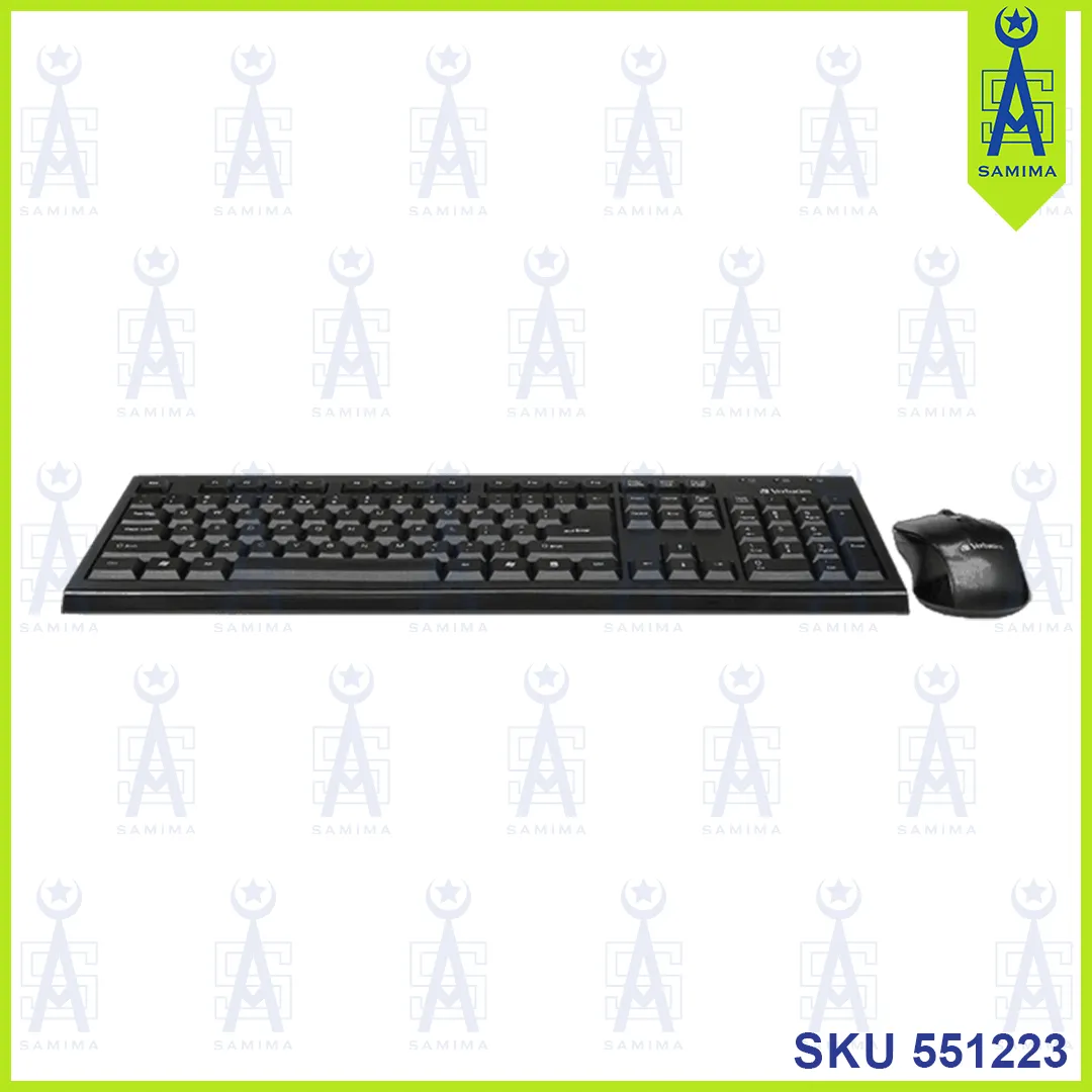 VERBATIM 66519 WIRELESS KEYBOARD & MOUSE COMBO