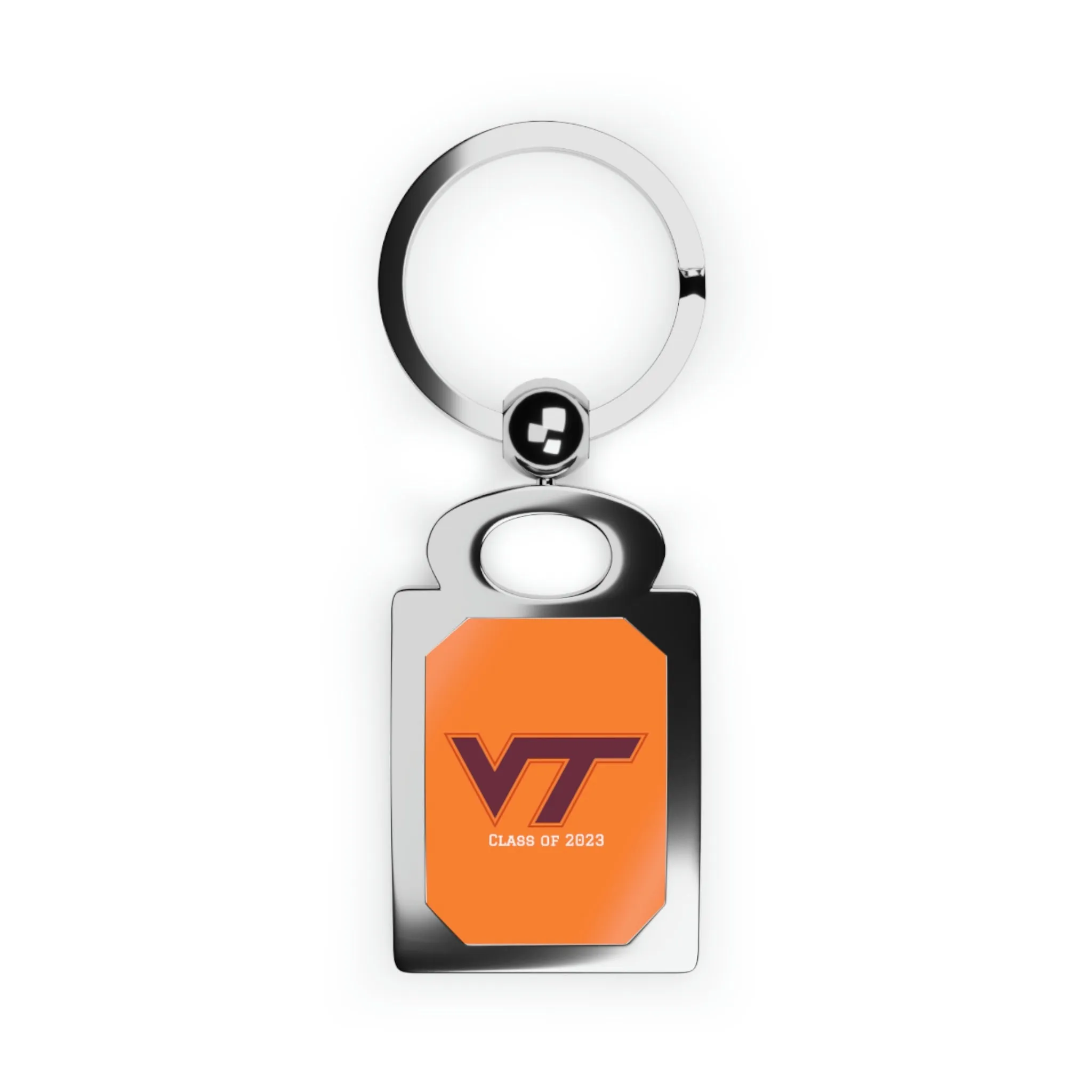 Virginia Tech Class of 2023 Rectangle Photo Keyring