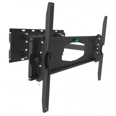 Wall mount 32-85 inch articulating double arm TV mount