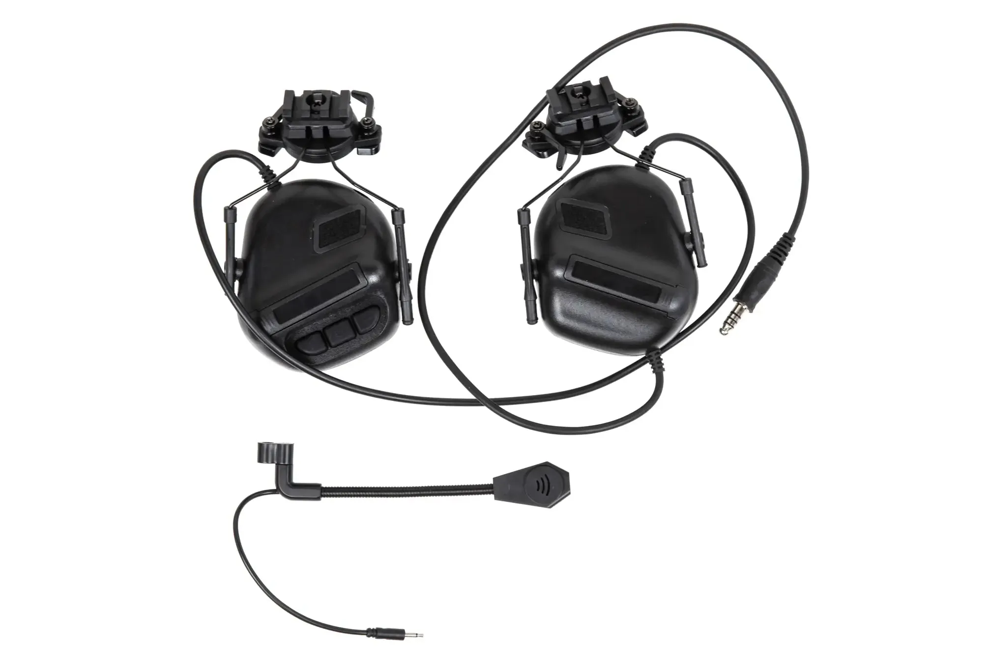 Wosport HD-11 Gen. 5 Active Hearing Protectors Black