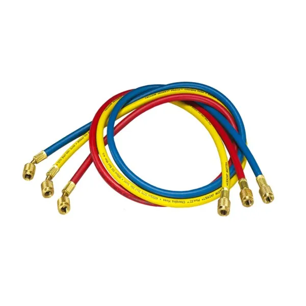 Yellow Jacket 22983 Plus II Charging Hose Kit With Sealright Fitting