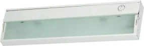 Zeelite 1 Lamp Led Cabinet Light In White With Diffused Glass